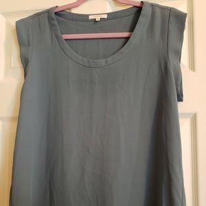 Blue-Grey Blouse Sz M